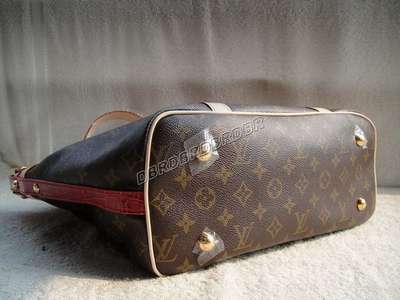 discount louis vuitton handbags monogram canvas 95612 red wholesale