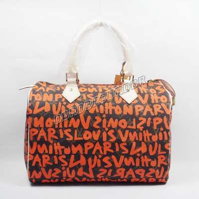 Discount Louis Vuitton Handbags Stephen Sprouse M95835 orange Wholesale