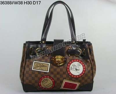 Discount Louis Vuitton Handbags Damier Ebene Canvas N36388 Coffee Wholesale