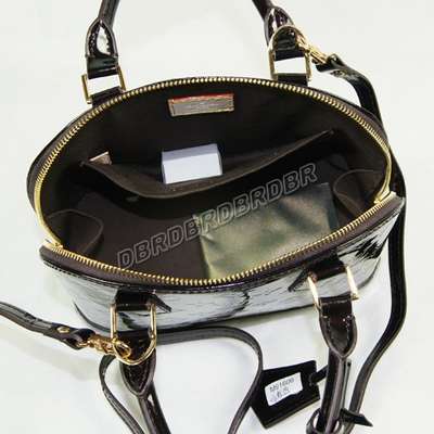 discount louis vuitton handbags monogram vernis m91606 black wholesale