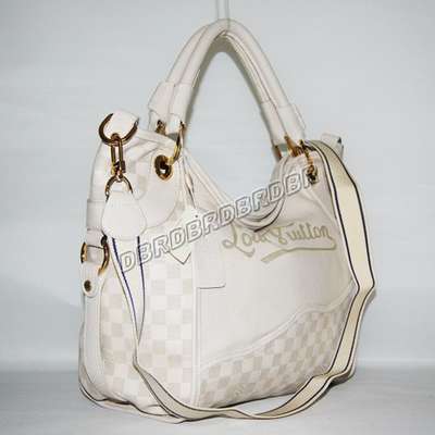 discount louis vuitton handbags leather n1053 white wholesale