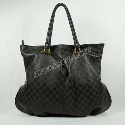 discount louis vuitton handbags leather n45701 black wholesale