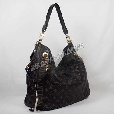 discount louis vuitton handbags leather m95006 damier black wholesale