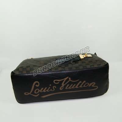 discount louis vuitton handbags leather n95094 black wholesale