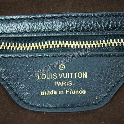 discount louis vuitton handbags leather n95094 black wholesale