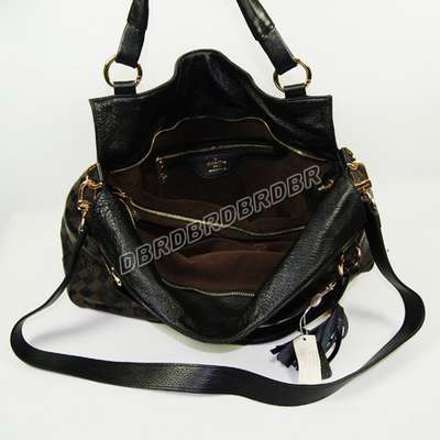 discount louis vuitton handbags leather n95094 black wholesale