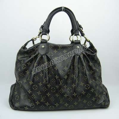 Discount Louis Vuitton Handbags Leather M95007 black Wholesale