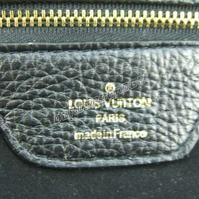 discount louis vuitton handbags leather m95007 black wholesale