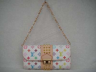 Discount Louis Vuitton Handbags Monogram Multicolore M45640 white Wholesale