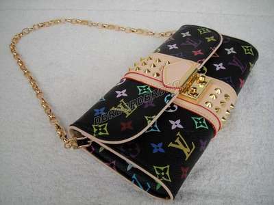 discount louis vuitton handbags monogram multicolore m45640 black wholesale