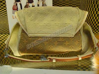 discount louis vuitton handbags monogram denim m95847 orange wholesale