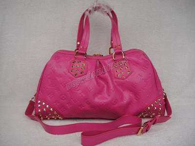 Discount Louis Vuitton Handbags Courtney M97008 Rose Red Wholesale