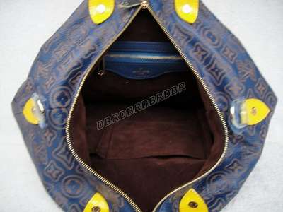 discount louis vuitton handbags leather m95134 blue wholesale