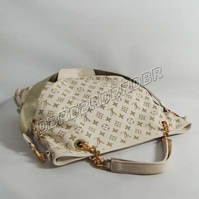 discount louis vuitton handbags leather m91952 beige white wholesale