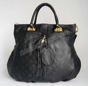 Discount Louis Vuitton Handbags Leather M95117 black Wholesale