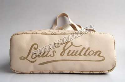 discount louis vuitton handbags leather m95828 beige white wholesale