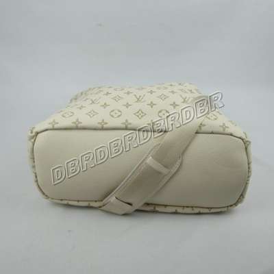 discount louis vuitton handbags leather m95981 beige white wholesale