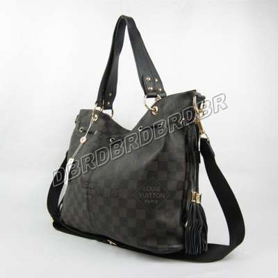 discount louis vuitton handbags leather n41299 black wholesale