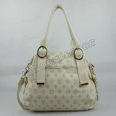 discount louis vuitton handbags leather m41303 beige white wholesale