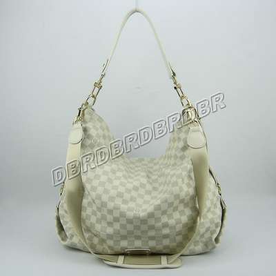 Discount Louis Vuitton Handbags Leather N95019 white Wholesale