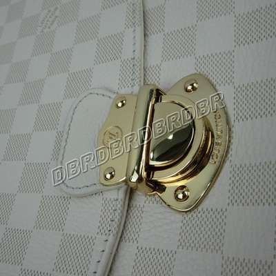 discount louis vuitton handbags leather n41410 beige white wholesale