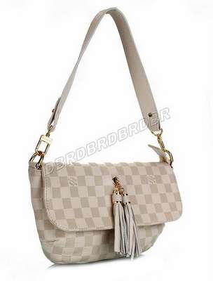 discount louis vuitton handbags leather n95805 beige white wholesale