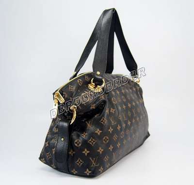 discount louis vuitton handbags leather m95829 monogram black wholesale