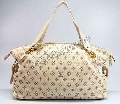 discount louis vuitton handbags leather m95829 beige white wholesale