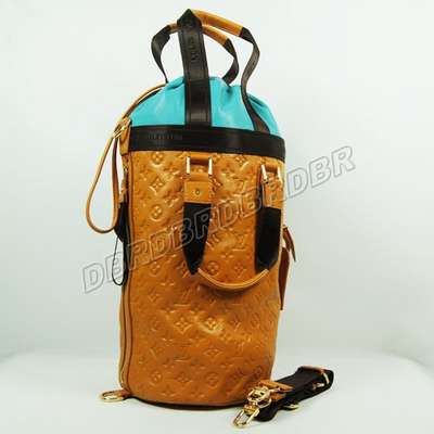 Discount Louis Vuitton Handbags Leather M40361 yellowish brown Wholesale