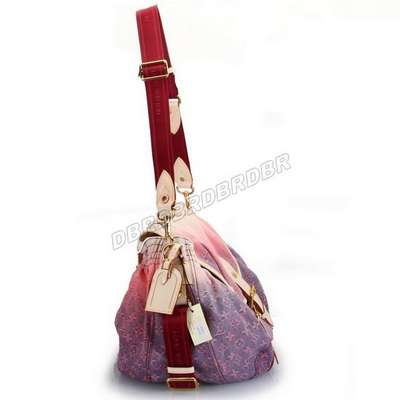 discount louis vuitton handbags monogram denim m93188 pink wholesale