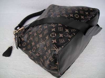 discount louis vuitton handbags leather m95981 black wholesale