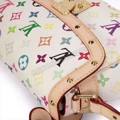 discount louis vuitton handbags monogram multicolore m92661 white wholesale