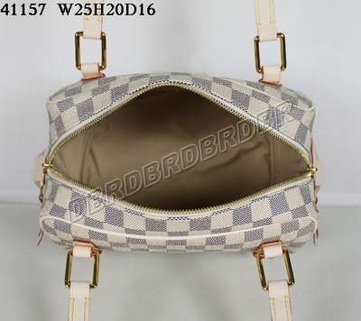 discount louis vuitton handbags damier azur canvas n41157 white wholesale