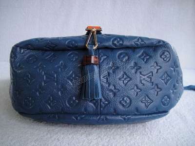 discount louis vuitton handbags leather m95381 satchel blue wholesale