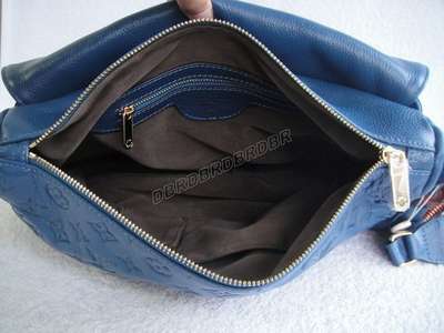 discount louis vuitton handbags leather m95381 satchel blue wholesale