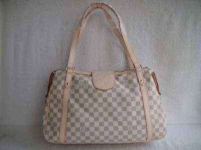 discount louis vuitton handbags damier azur canvas n42221 white wholesale