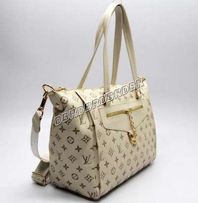 discount louis vuitton handbags leather m98034 beige white wholesale