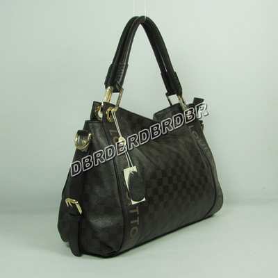 discount louis vuitton handbags leather n95178 coffee wholesale