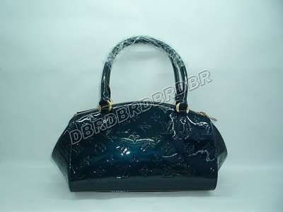 Discount Louis Vuitton Handbags Monogram Vernis M91491 royal blue Wholesale