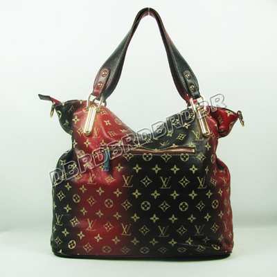 discount louis vuitton handbags leather m96867 red wholesale