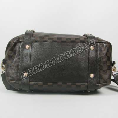 discount louis vuitton handbags leather n98019 coffee wholesale