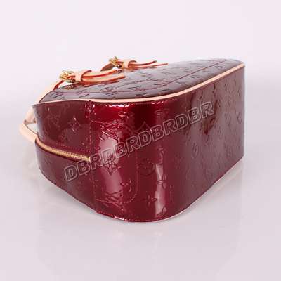 discount louis vuitton handbags monogram vernis m93513 purplish red wholesale