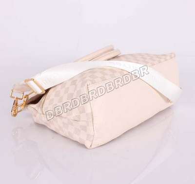 discount louis vuitton handbags leather m92809 beige white wholesale