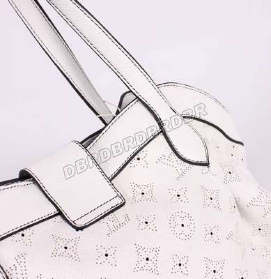 discount louis vuitton handbags monogram mahina m97061 white wholesale