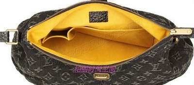 discount louis vuitton handbags monogram denim m95583 black wholesale