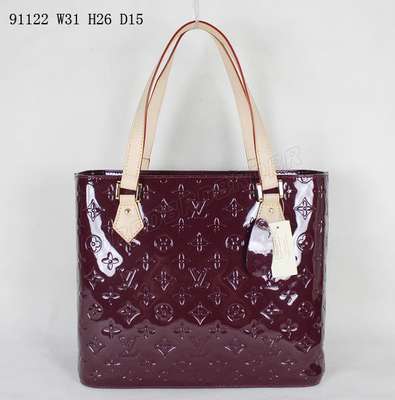 Discount Louis Vuitton Handbags Monogram Vernis M91122 purple Wholesale