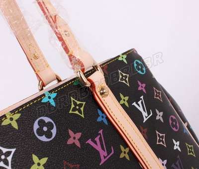 discount louis vuitton handbags monogram multicolore m40100 black wholesale