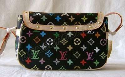 discount louis vuitton handbags monogram multicolore m92639 black wholesale