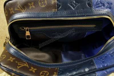 discount louis vuitton handbags monogram canvas m40504 blue wholesale