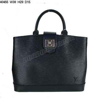 Discount Louis Vuitton Handbags Epi Leather 40455 black Wholesale